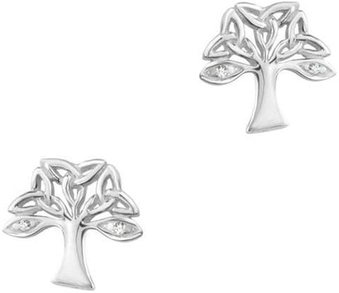 Tree of Life Stud Earrings