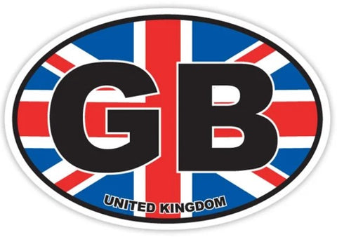 Bumper Sticker - GB United Kingdom