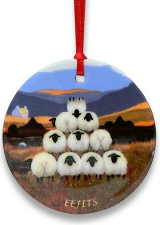 Bone China Disc Decoration - Various Designs By Thomas Joseph