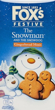 Fox's Festive Gingerbread Snowman and the Snowdog