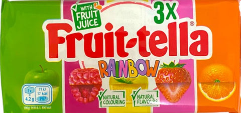 Fruit-tella Rainbow Soft Chew 3 Pack