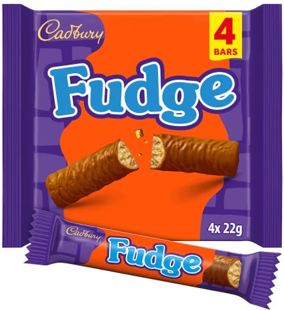 Cadbury Fudge Bar 4 Pack