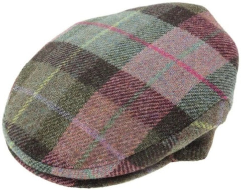 Flat Cap - Ladies - Harris Tweed One Size - Various Colours