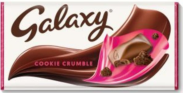 Chocolate - Mars Galaxy Cookie Crumble 114g - PAST BEST BEFORE