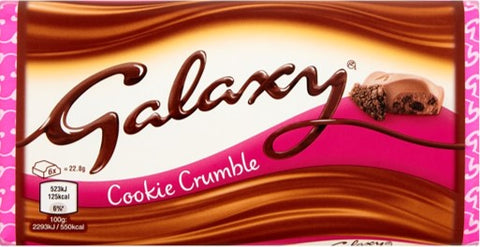 Chocolate - Mars Galaxy Cookie Crumble 114g