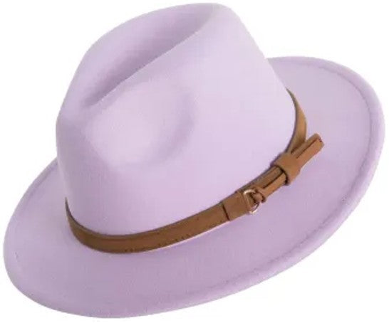 Hat - Fedora Style - Lilac