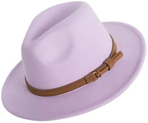 Hat - Fedora Style - Lilac