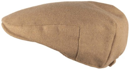 Flat Cap - Arthur Melton Camel Felt