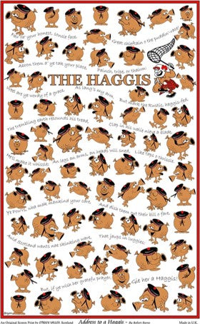 Tea Towel - Haggis Hunt
