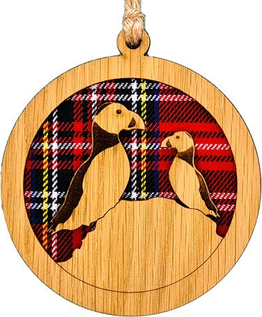 Christmas Ornament - Puffins