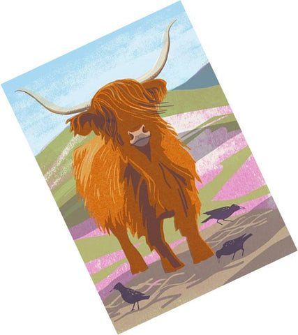 Notebook - Highland Cow