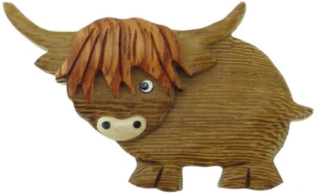 Fridge Magnet - Highland Cow