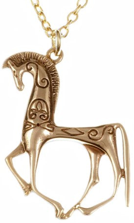 Horse Bronze Pendant
