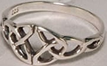 Ring - Celtic Double Trinity