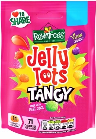 Rowntree's Jelly Tots Tangy