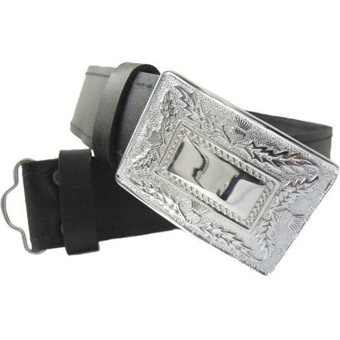 Boys Velcro Kilt Belt & Buckle