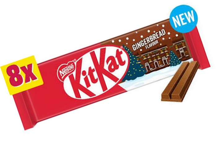 Chocolate - Nestle Kit Kat Gingerbread Flavoured Multipack