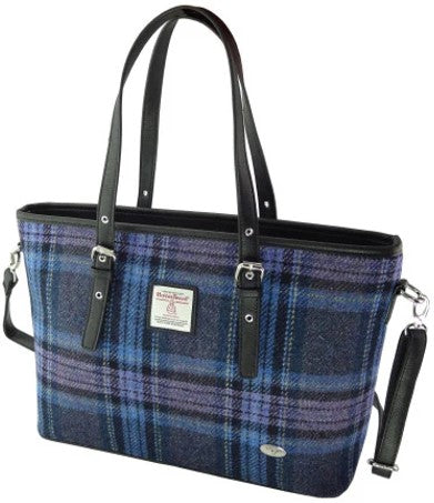 Harris Tweed Satchel - Spey