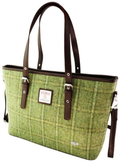 Harris Tweed Satchel - Spey