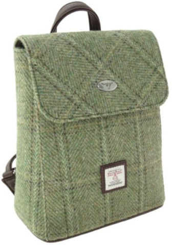 Harris Tweed Mini Backpack - Tummel