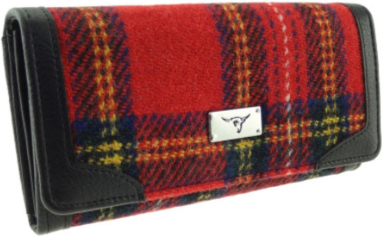 Harris Tweed Wallet - Bute