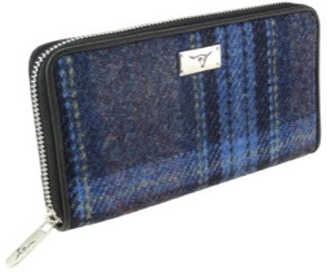 Harris Tweed Zip Wallet - Staffa