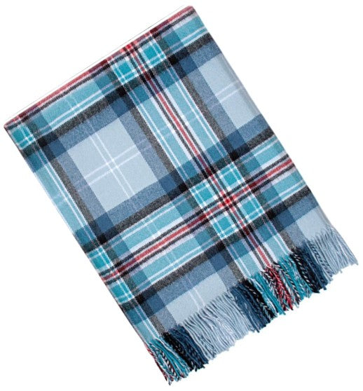 Diana Princess of Wales Memorial Blue Lambswool Blanket