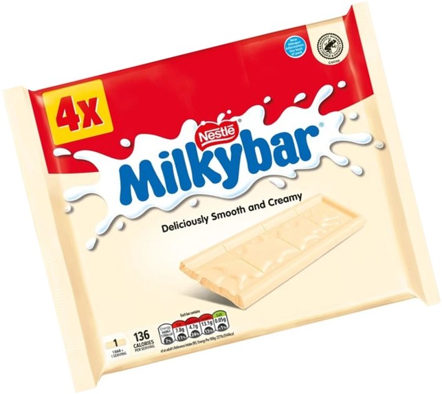 Chocolate - Nestle Milkybar 4 Pack