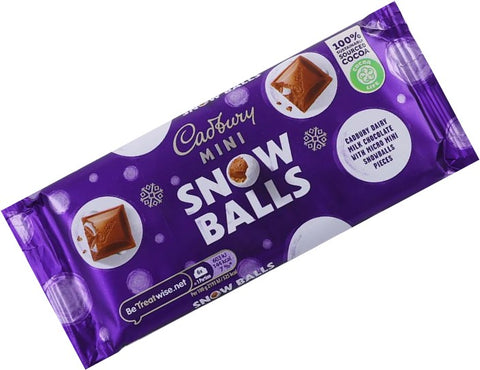Chocolate - Cadbury Mini Snowballs Block