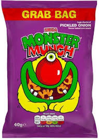 Monster Munch Pickled Onion - PAST BEST BEFORE