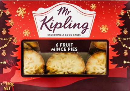 Mr Kipling's Mince Pies