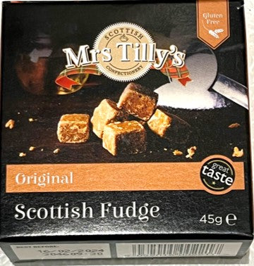 Mrs. Tilly's Original Scottish Fudge 45g