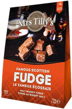 Mrs Tilly's Malt Whisky Fudge