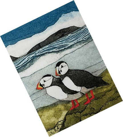 Notebook - Puffins