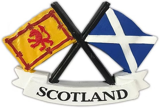 Fridge Magnet - Saltire & Lion Rampant