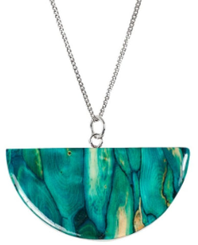 Heathergems Half Circle Pendant