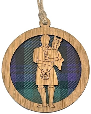 Christmas Piper Ornament