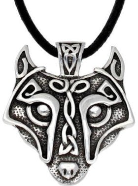 Viking Wolf Pendant