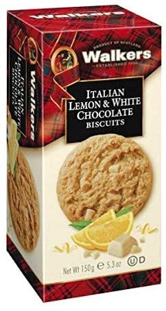 Walker's Italian Lemon & White Chocolate Biscuits