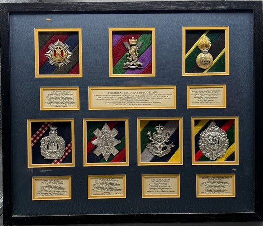 Collage of the Highland Regiments