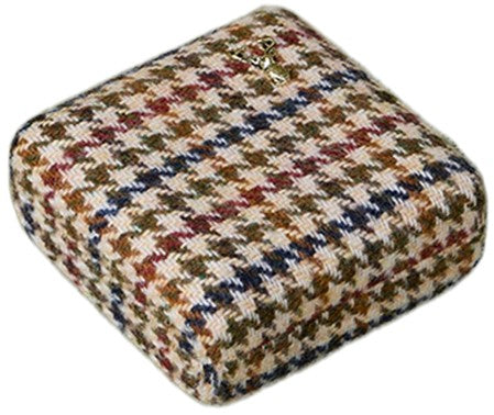 Pill Box - Houndstooth Tweed