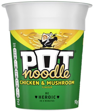 Pot Noodle - Chicken & Mushroom