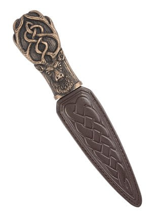 Highland Stag Daywear Bronze Sgian Dubh