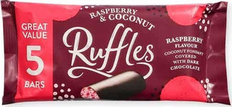 Chocolate - Raspberry Ruffles 5 Pack