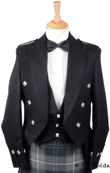Regulation Doublet Barathea Jacket & 3-Button Vest - Various Colours