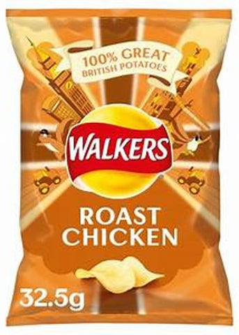 Walkers Roast Chicken Crisps - PAST BEST BEFORE