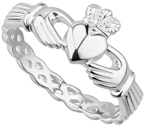 Ring - Claddagh Small Celtic Band