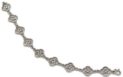 Bracelet - Sterling Silver Celtic knotwork