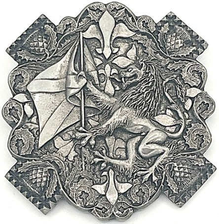 Man's Plaid Brooch by Don McKee