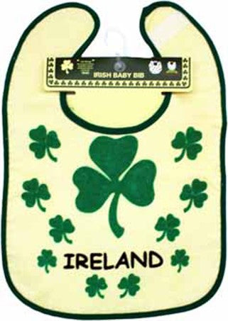 Irish Bib - Ireland Shamrocks